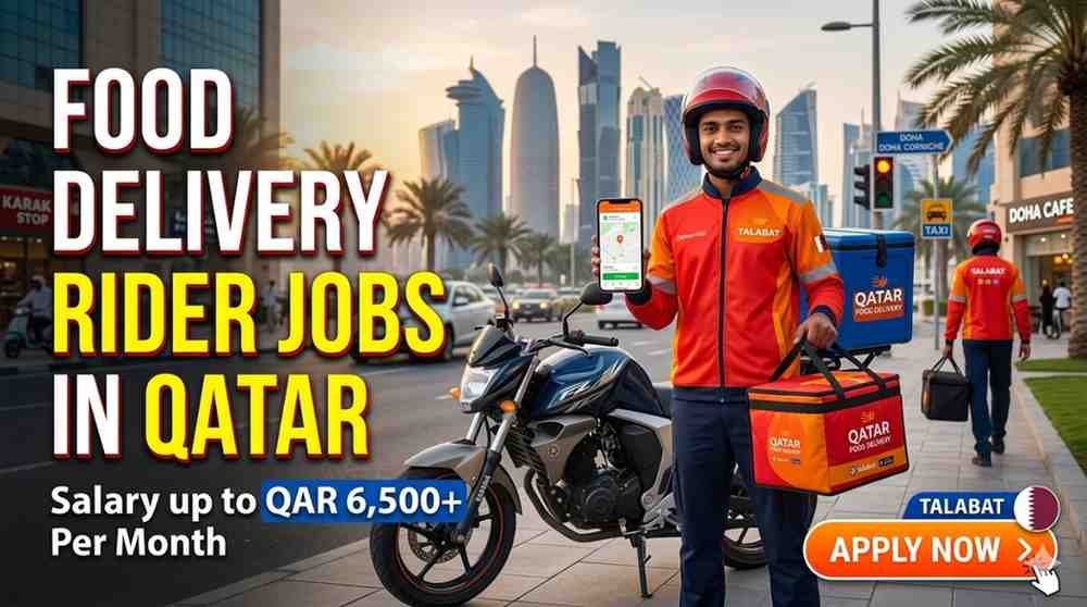 Food Delivery Rider Jobs in Qatar